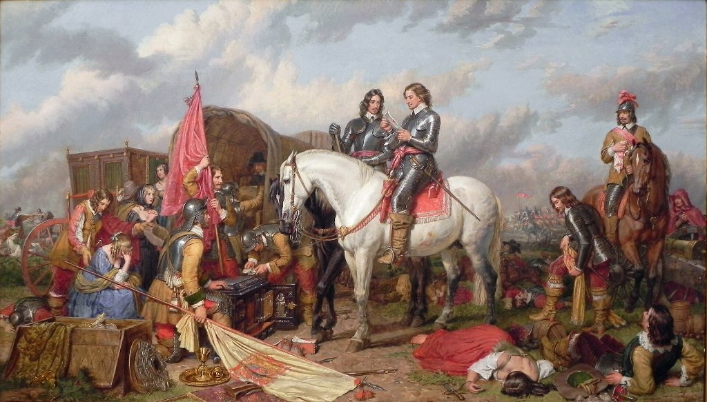 Cromwell at the Battle of Naseby