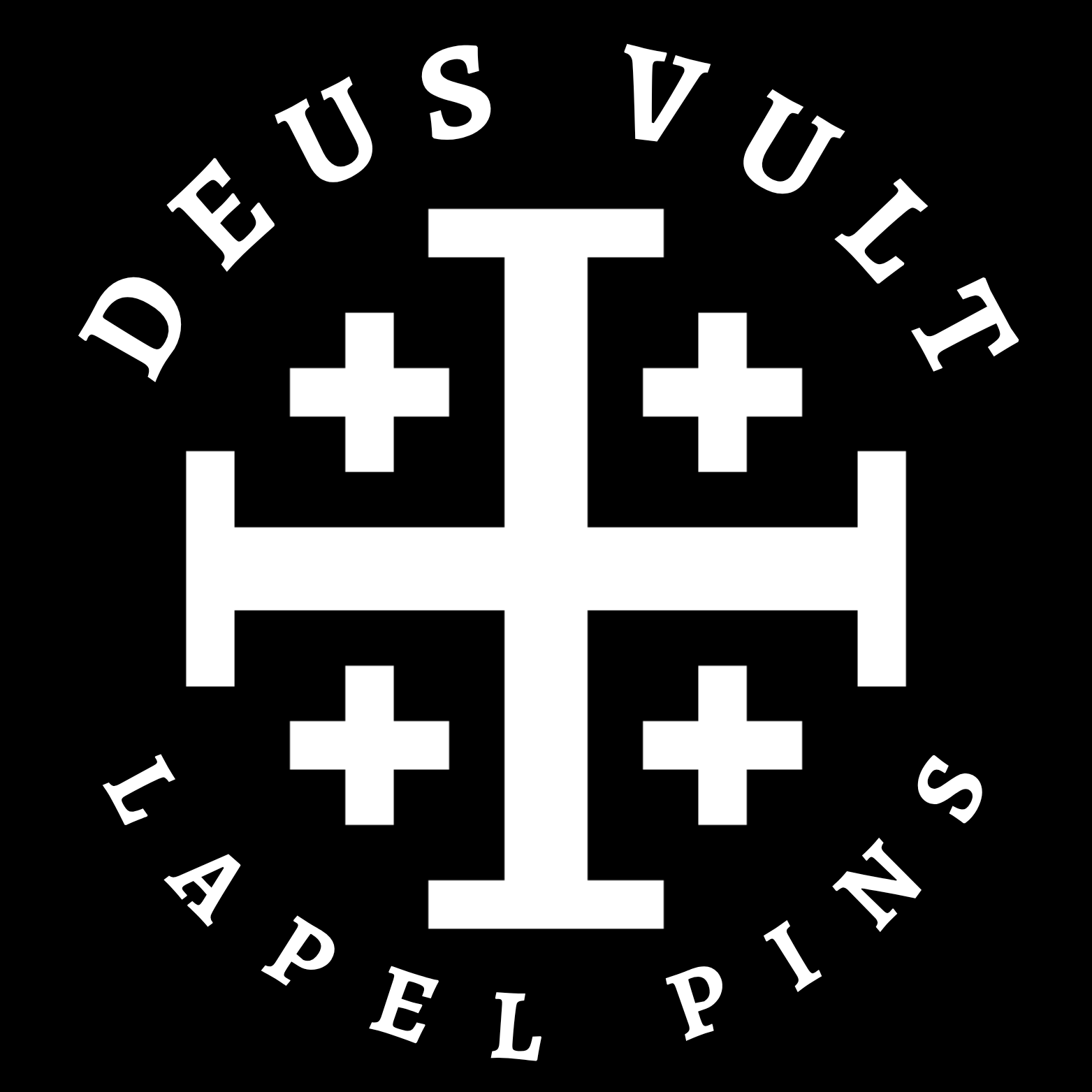 Deus Vult Lapel Pins